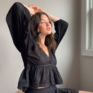 Sunday Best Duet Longsleeve Blouse